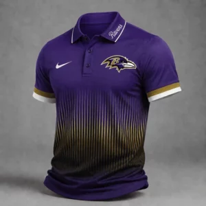 Limited Edition – Customized NFL Baltimore Ravens Polo Shirt