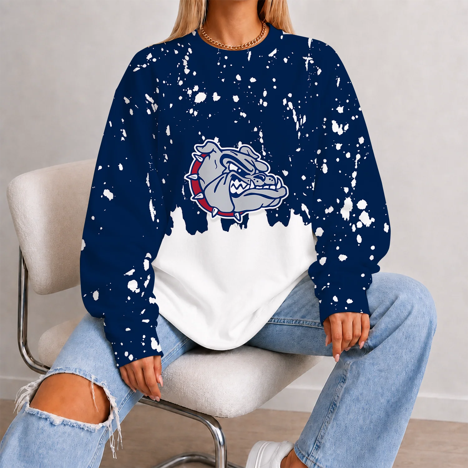 Limited Edition Customized NCAA Gonzaga Bulldogs Unisex Sweatshirt