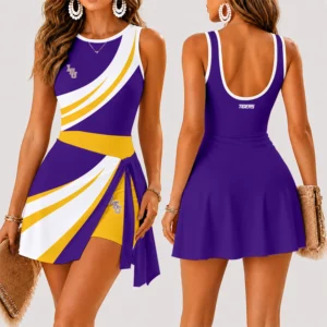 Limited Edition – Customized NCAA Lsu Tigers Women’s Summer Skort Dress