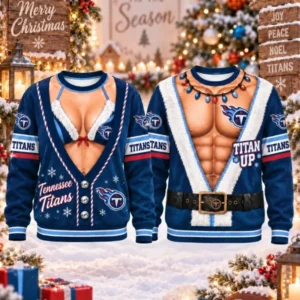 Limited Edition – Customized NFL Tennessee Titans Christmas Unisex Sweatshirt