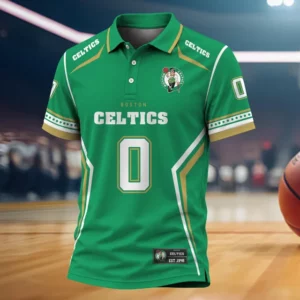 Limited Edition – Customized NBA Boston Celtics Polo Shirt