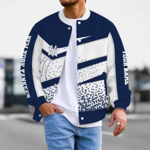 Limited Edition – Customized MLB New York Yankees Satin Varsity & Baseball Jacket
