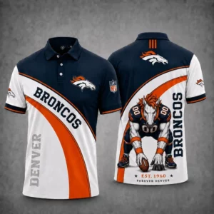 Limited Edition – Customized NFL Denver Broncos Polo Shirt