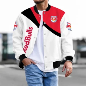 Limited Edition – Customized MLS New York Red Bulls Baseball Jacket & Satin Varsity Jacket