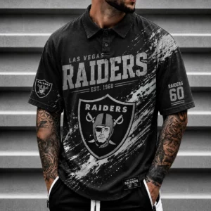 Limited Edition – Customized NFL Las Vegas Raiders Polo Shirt