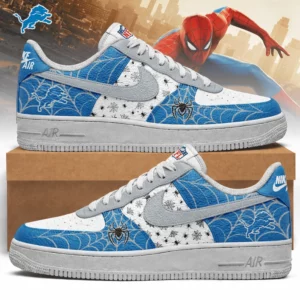 Limited Edition – Customized NFL Detroit Lions Af1 Shoes