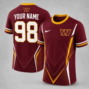 Limited Edition – Customized NFL Washington Commanders Unisex T-Shirt