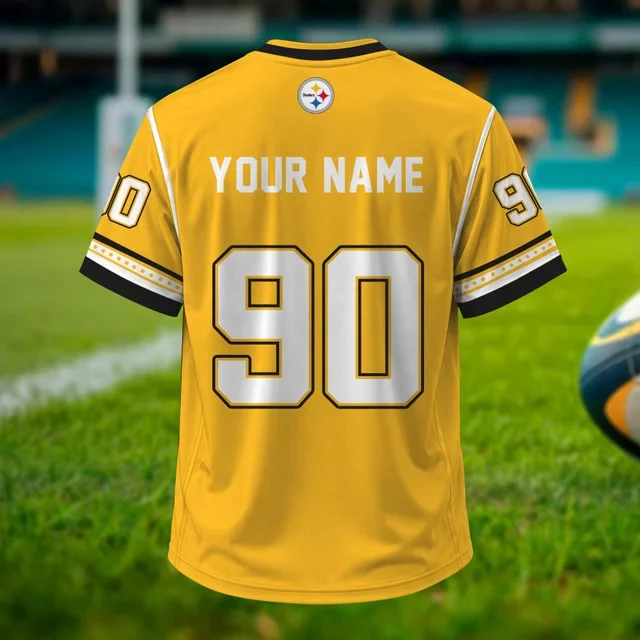 Limited Edition – Customized NFL Pittsburgh Steelers T-Shirt, Hoodie, Zip Hoodie - Image 3