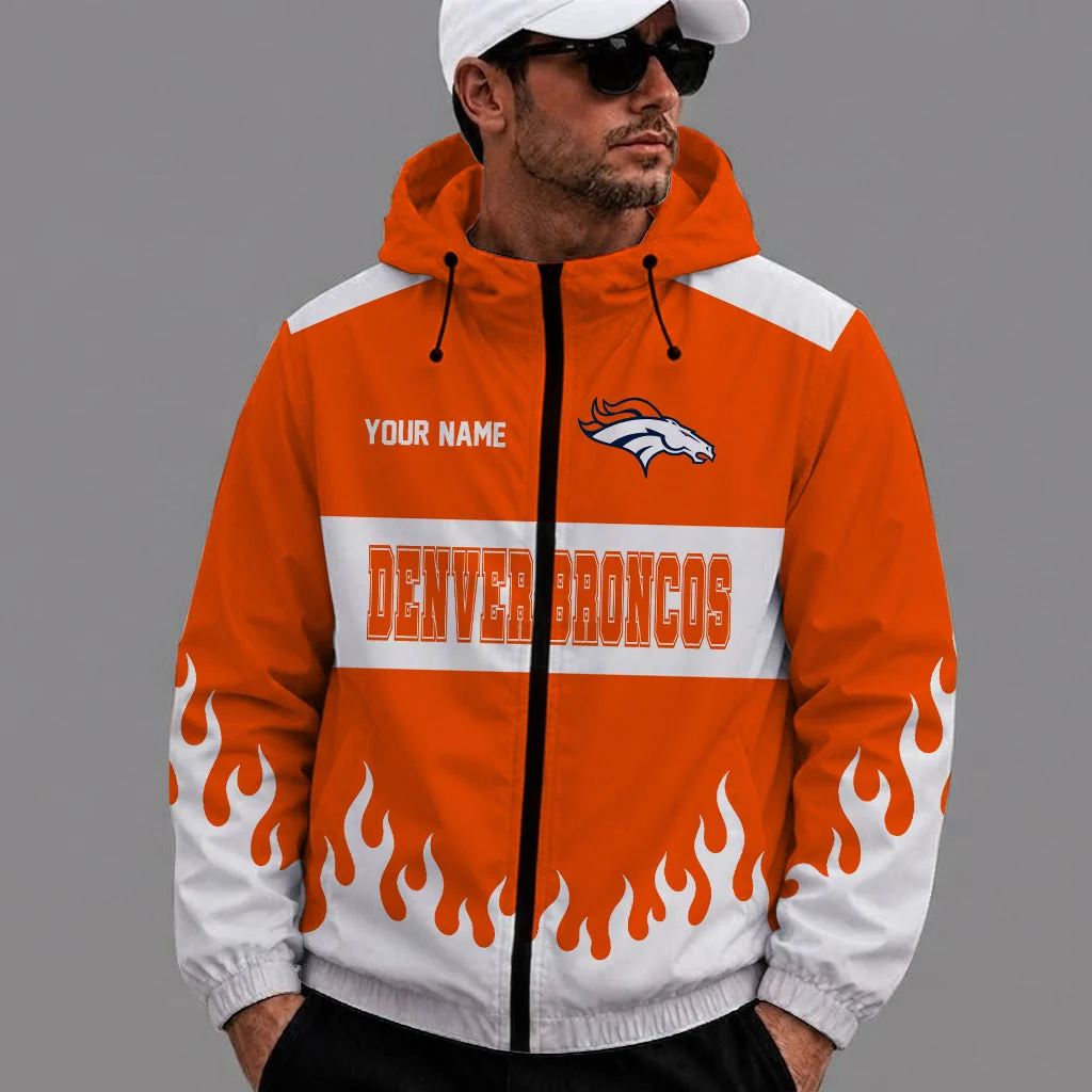 Limited Edition – Customized NFL Denver Broncos Windbreaker Jacket