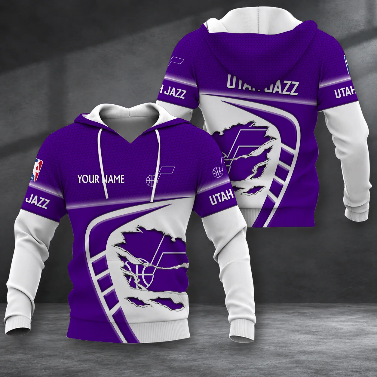 Limited Edition – Customized NBA Utah Jazz T-Shirt, Polo Shirt, Zip Polo Shirt, Sweatshirt, Hoodie & Zip Hoodie