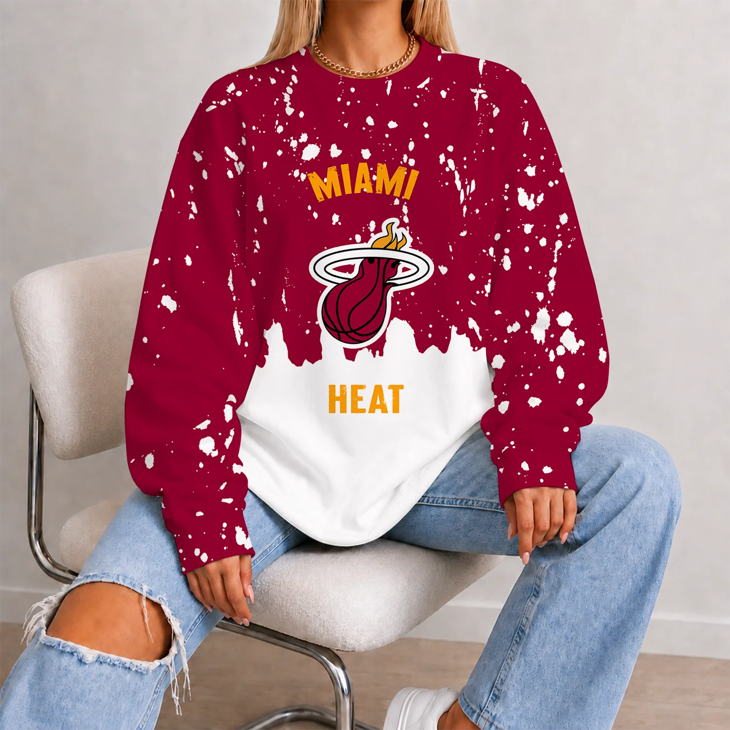 Limited Edition – Customized NBA Miami Heat Unisex Sweatshirt