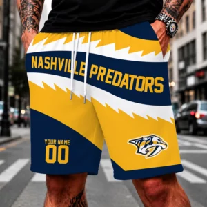 Limited Edition – Customized NHL Nashville Predators Short Pants
