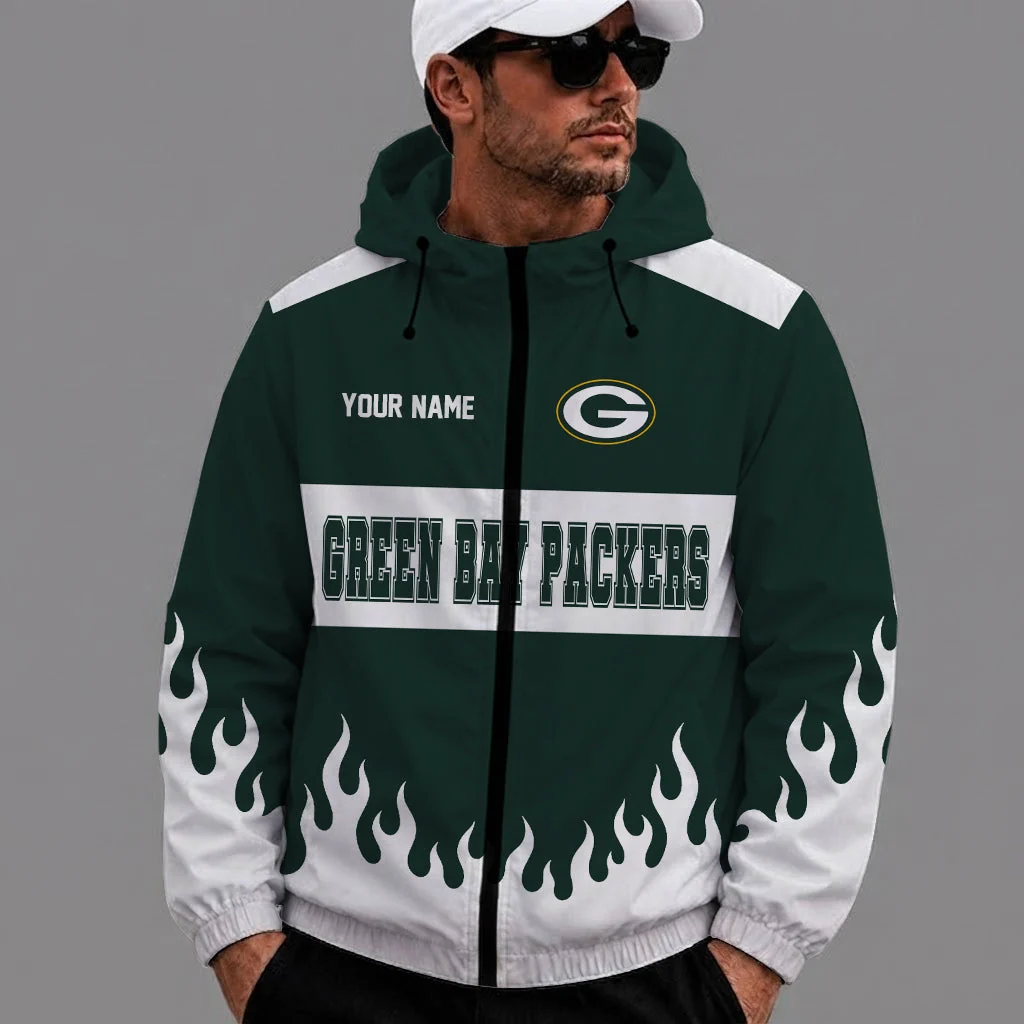 Limited Edition – Customized NFL Green Bay Packers Windbreaker Jacket
