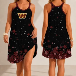 Limited Edition – Customized NFL Washington Commanders Camisole Dress