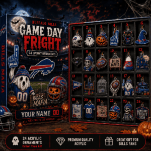 Custom Buffalo Bills Halloween Blind Box Advent Calendar 2026 Bills Halloween Calendar