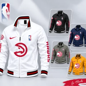 Limited Edition – Customized NBA Atlanta Hawks Multicolor Men’s Casual Jacket