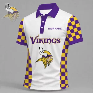 Limited Edition – Customized NFL Minnesota Vikings Polo Shirt