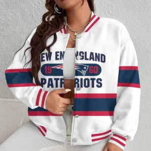 Limited Edition – Customized NFL New England Patriots Satin Varsity & Baseball Jacket