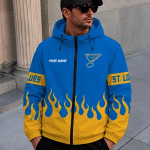 Limited Edition – Customized NHL St. Louis Blues Windbreaker Jacket