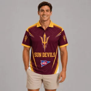 Limited Edition – Customized NCAA Arizona State Sun Devils Polo Shirt