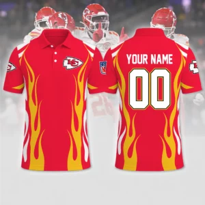 Limited Edition – Customized NFL Kansas City Chiefs Polo Shirt
