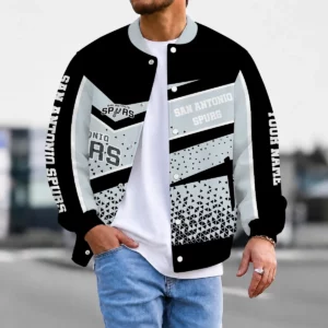 Limited Edition – Customized NBA San Antonio Spurs Baseball Jacket, Satin Varsity Jacket