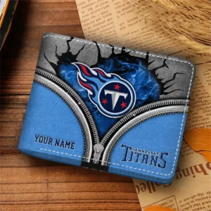 Limited Edition – Customized NFL Tennessee Titans Leather Wallet