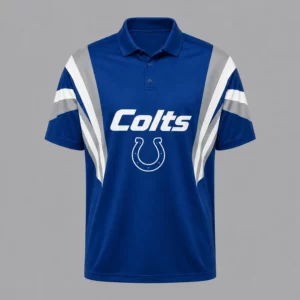 Limited Edition – Customized NFL Indianapolis Colts Polo Shirt