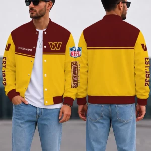Limited Edition – Customized NFL Washington Commanders Satin Varsity & Baseball Jacket