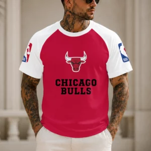 Limited Edition – Customized NBA Chicago Bulls Raglan Tee