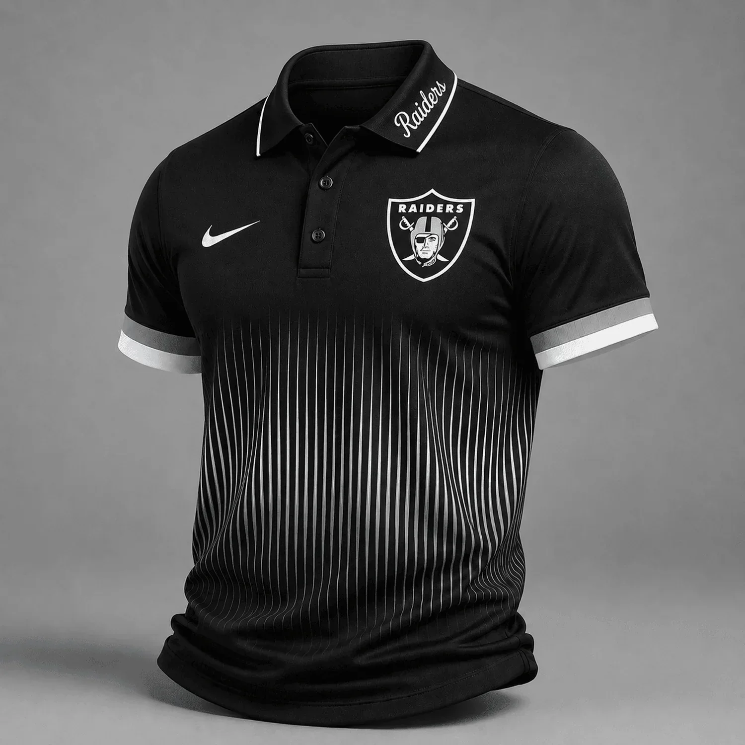 Limited Edition – Customized NFL Las Vegas Raiders Polo Shirt