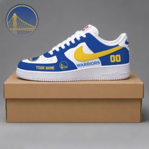Limited Edition – Customized NBA Golden State Warriors Af1 Sneakers