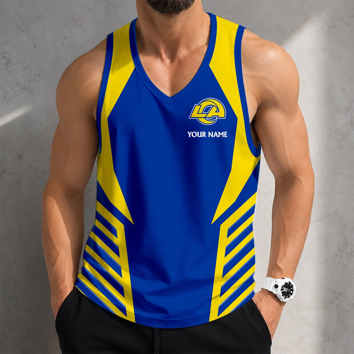 Limited Edition – Customized NFL Los Angeles Rams Unisex Tank Top