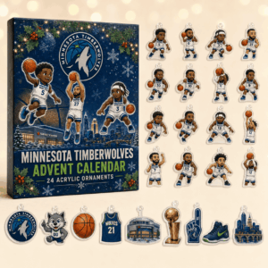 Minnesota Timberwolves Christmas Advent Calendar Xmas Advent Calendar Best Gifts For Fans