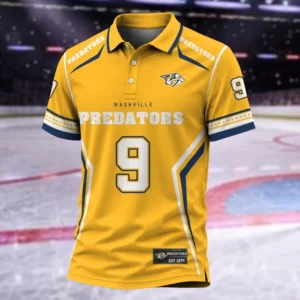 Limited Edition – Customized NHL Nashville Predators Polo Shirt
