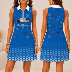 Limited Edition – Customized NCAA All Teams Women’s Zip Sleeveless Polo Dress