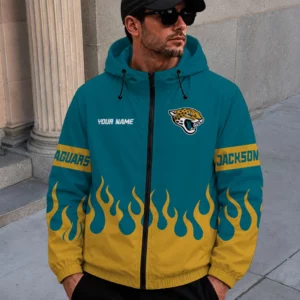 Limited Edition – Customized NFL Jacksonville Jaguars Windbreaker Jacket