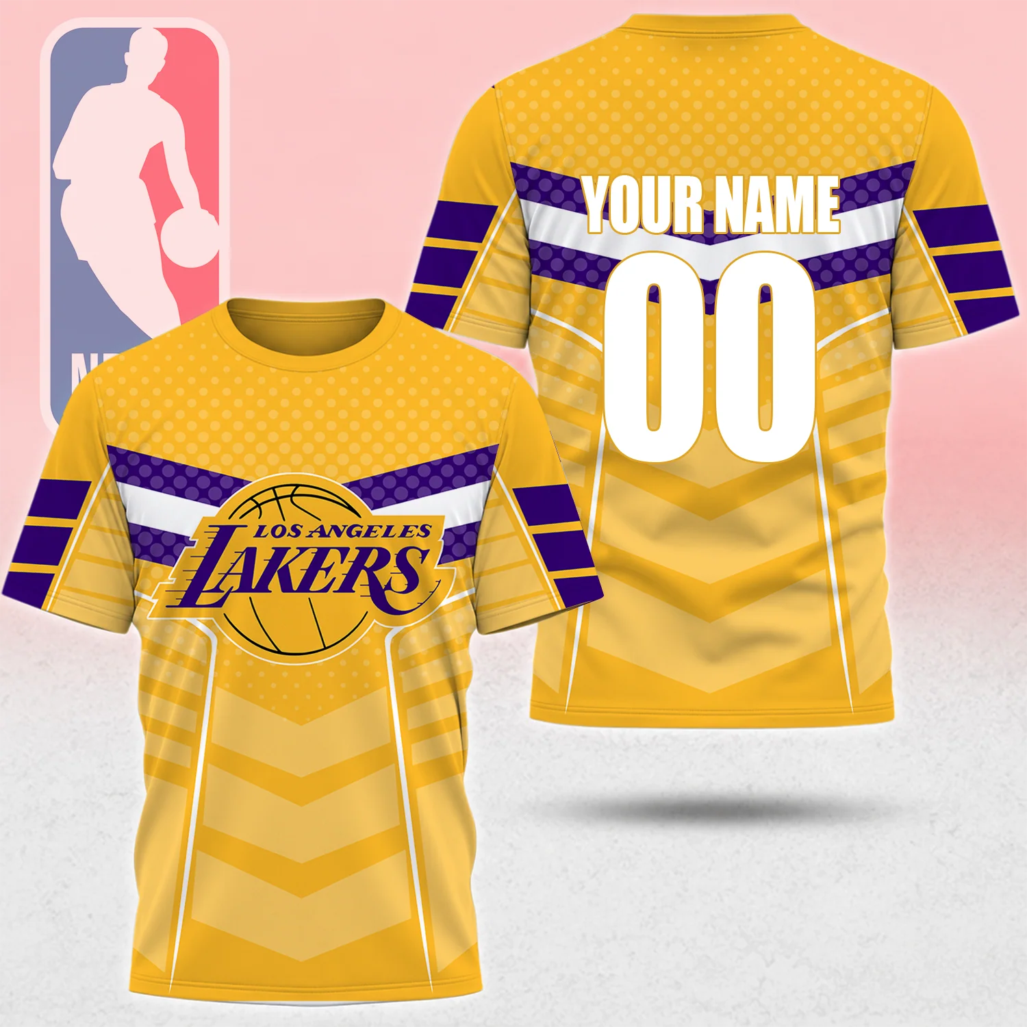 Limited Edition – Customized NBA Los Angeles Lakers Unisex T-Shirt