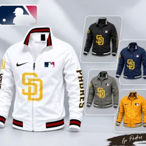 Limited Edition – Customized MLB San Diego Padres Multicolor Men’s Casual Jacket