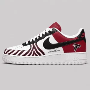 Limited Edition – Customized NFL Atlanta Falcons Af1 Shoes