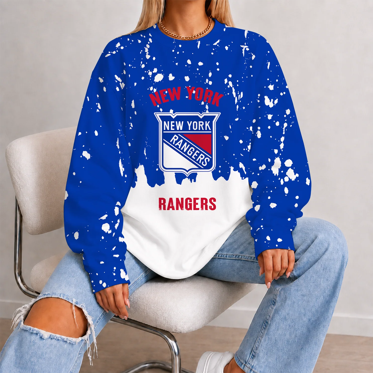 Limited Edition – Customized NHL New York Rangers Unisex Sweatshirt