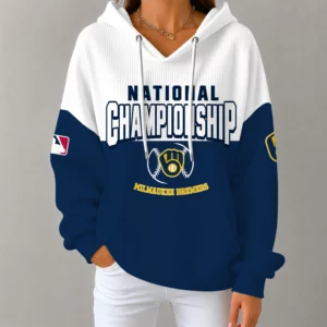 Limited Edition – Customized MLB Milwaukee Brewers Ribbed Hoodie & Sweatshirt