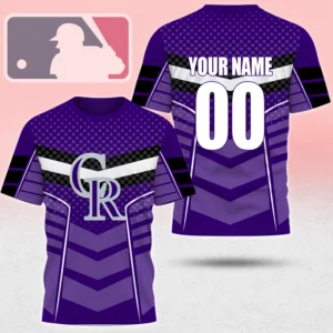 Limited Edition – Customized MLB Colorado Rockies Unisex T-Shirt