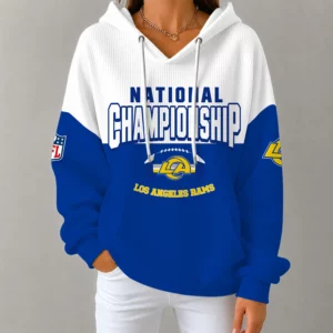 Limited Edition – Customized NFL Los Angeles Rams Ribbed Hoodie & Sweatshirt