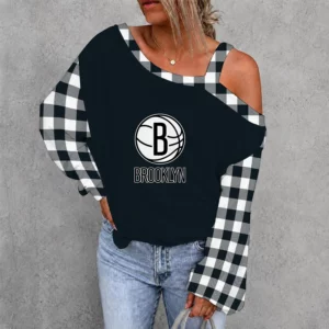 Limited Edition – Customized NBA Brooklyn Nets Drop Shoulder Sweatshirt