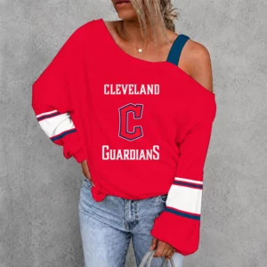 Limited Edition – Customized MLB Cleveland Guardians Drop Shoulder Sweatshirt