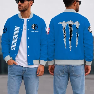 Limited Edition – Customized NBA Dallas Mavericks Baseball Jacket, Satin Varsity Jacket