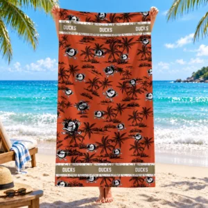 Limited Edition – Customized NHL Anaheim Ducks Beach Towel