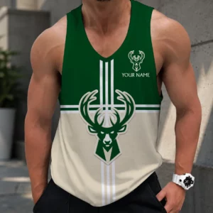 Limited Edition – Customized NBA Milwaukee Bucks Unisex Tank Top
