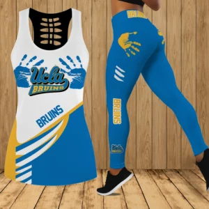 Limited Edition – Customized NCAA Ucla Bruins Hollow Tank Top & Leggings Set